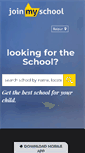 Mobile Screenshot of joinmyschool.com